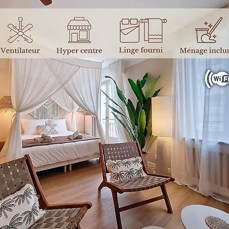 La Bali, Charme Et Confort, Hyper Centre Appartamento *